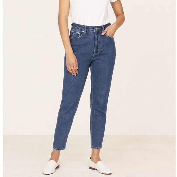 Everlane The Original Cheeky Crop Jeans Organic Cotton - Picture 1 of 12